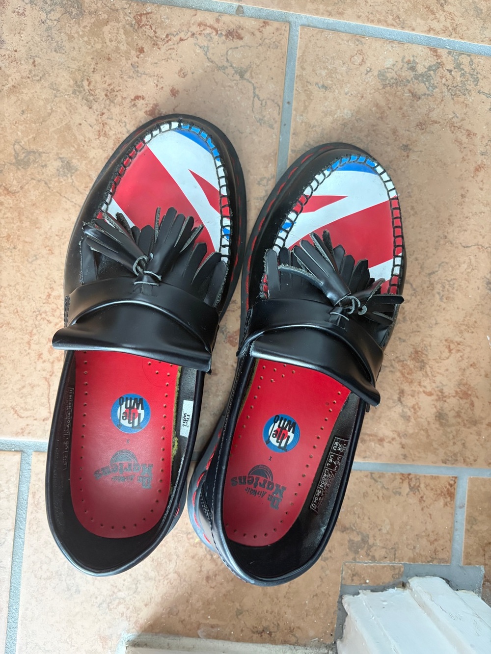 Dr. Martens Women's The Who edition Adrian Loafers